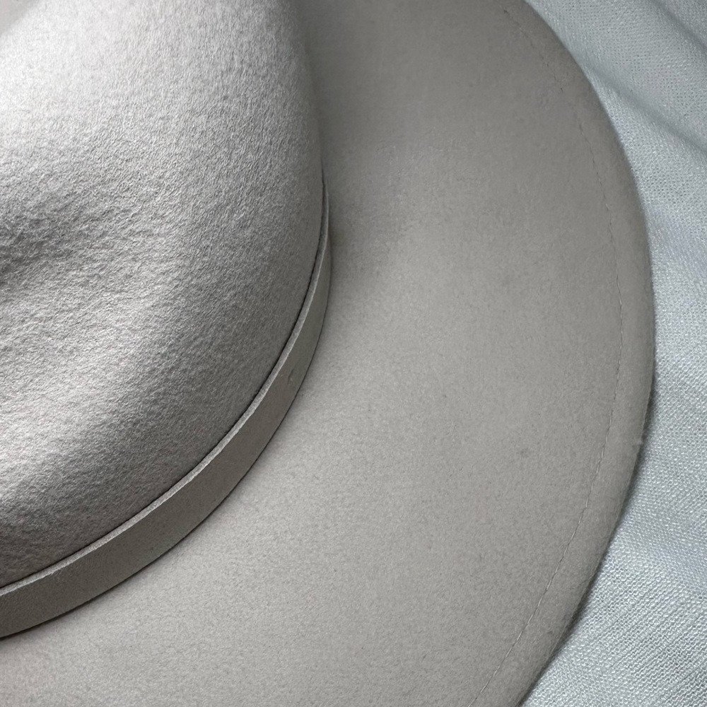 Free People 100% Wool Rancher Hat in Bone - Picture 8 of 16